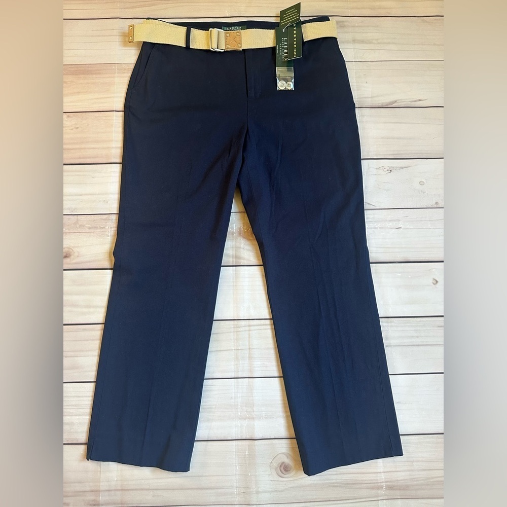 Lauren Ralph Dress pants woman’s Ankle Crop Straight 12 Petite Office Casual